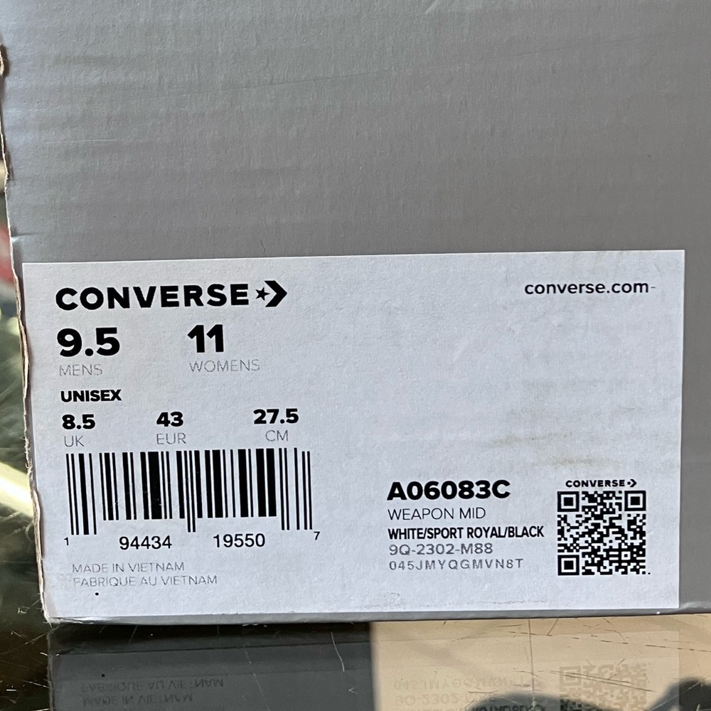 Converse Weapon Fragments Size 9.5 - Picture 10 of 10